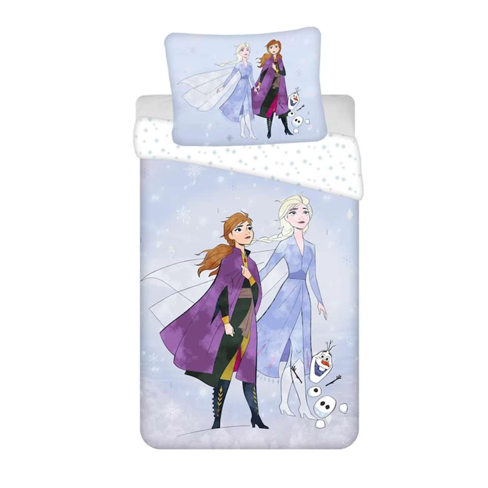 Disney Frozen Dekbedovertrek Sisters En Olaf -140 X 200 Cm + 70 X 90 Cm - Katoen 1 Disney Frozen Dekbedovertrek Sisters En Olaf -140 X 200 Cm + 70 X 90 Cm - Katoen