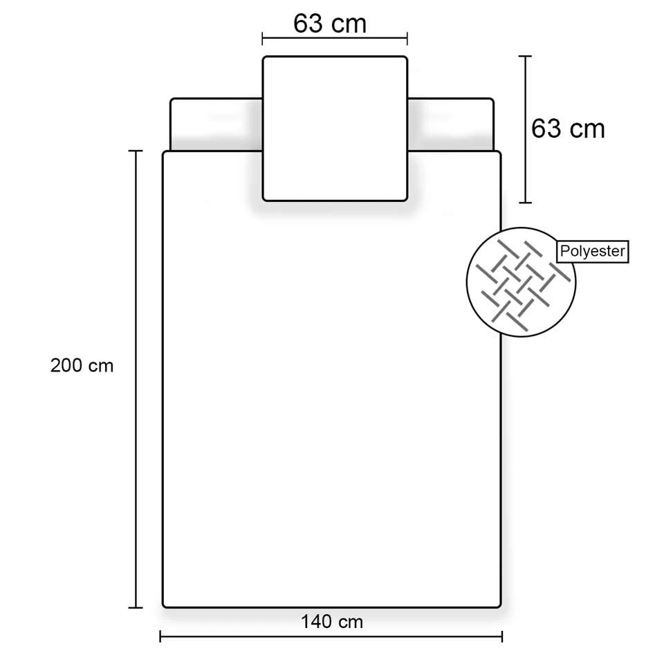 Disney Minnie Mouse Dekbedovertrek Rainbows - 140 X 200 - Polyester 2 Disney Minnie Mouse Dekbedovertrek Rainbows - 140 X 200 - Polyester - Afbeelding 2