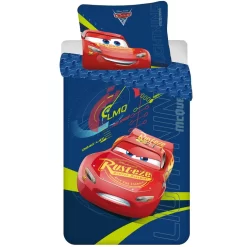 Disney Cars Dekbedovertrek, McQueen - Eenpersoons - 140 X 200 Cm - Katoen