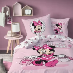 Disney Minnie Mouse Dekbedovertrek Shopping - 140 X 200 Cm - Katoen 7 Disney Minnie Mouse Dekbedovertrek Shopping - 140 X 200 Cm - Katoen -Disney 1000088883 0103