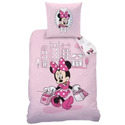 Disney Minnie Mouse Dekbedovertrek Shopping - 140 X 200 Cm - Katoen