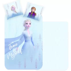 Disney Frozen Dekbedovertrek True To Myself - 140 X 200 Cm - Katoen
