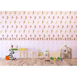 Disney Zelfklevende Behangrand - Feeën - Zacht Roze - 14 X 500 Cm 3 Disney Zelfklevende Behangrand - Feeën - Zacht Roze - 14 X 500 Cm -Disney 1107163423 0101