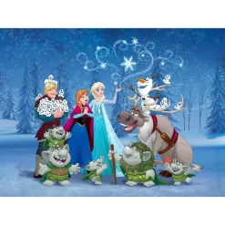 Disney Fotobehang - Frozen - Blauw - 360 X 270 Cm