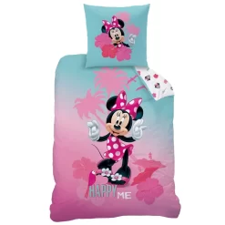 Disney Minnie Mouse Tropics - Dekbedovertrek-140x200cm -Disney 1286747398 0102