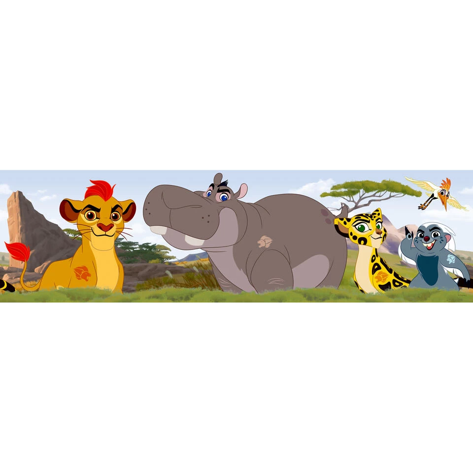 Disney Zelfklevende Behangrand - De Leeuwenwacht 1 Disney Zelfklevende Behangrand - De Leeuwenwacht