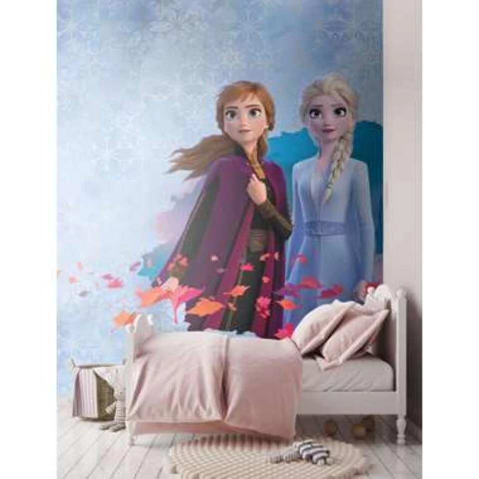 Disney Fotobehang - Frozen - Paars, Oranje En Blauw - 360 X 270 Cm 3 Disney Fotobehang - Frozen - Paars, Oranje En Blauw - 360 X 270 Cm - Afbeelding 3