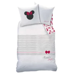 Disney Minnie Mouse Dekbedovertrek Style - Eenpersoons - 140 X 200 Cm - Katoen 7 Disney Minnie Mouse Dekbedovertrek Style - Eenpersoons - 140 X 200 Cm - Katoen -Disney 1462015313 0103