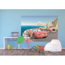 Disney Fotowand - Cars - Rood, Groen En Blauw - 255 X 180 Cm 6 Disney Fotowand - Cars - Rood, Groen En Blauw - 255 X 180 Cm -Disney 1525318085 0102