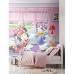 Disney Fotobehang - Minnie Mouse - Roze, Rood En Paars - 360 X 270 Cm -Disney 1619561943 0102