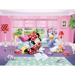 Disney Fotobehang - Minnie Mouse - Roze, Rood En Paars - 360 X 270 Cm