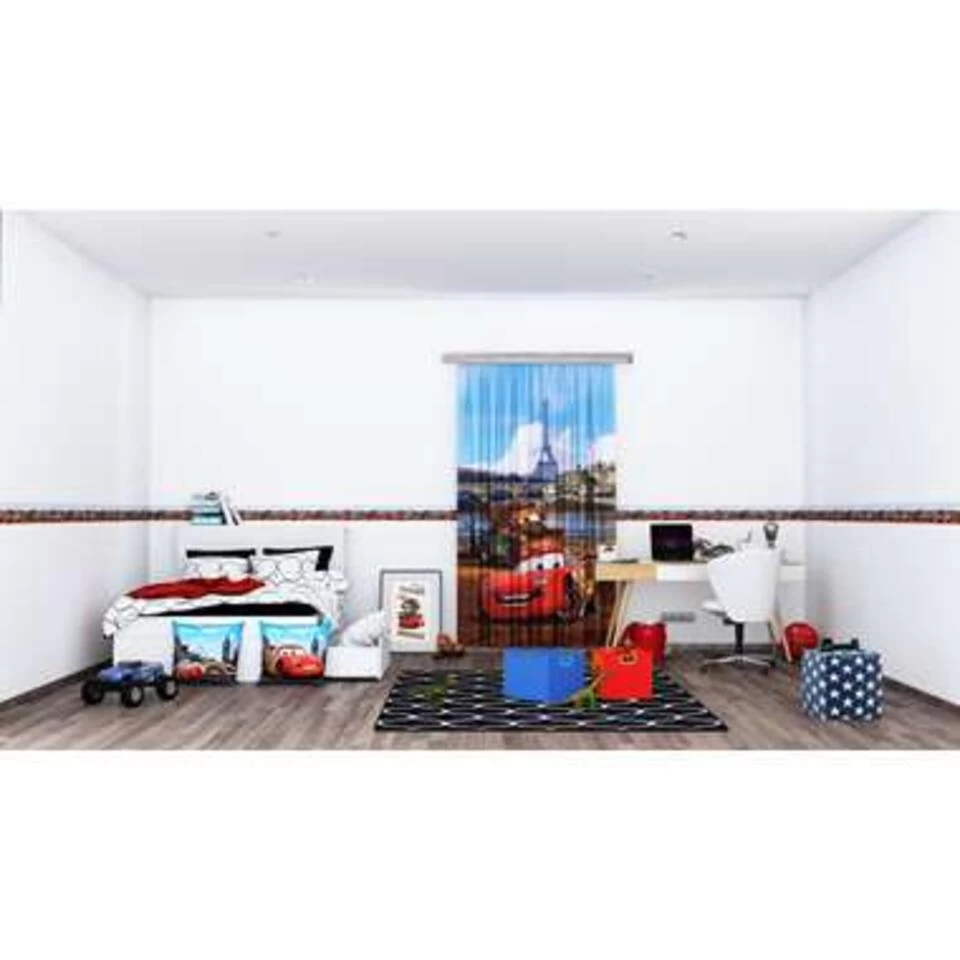 Disney Zelfklevende Behangrand - Cars - Bruin En Blauw - 14 X 500 Cm 2 Disney Zelfklevende Behangrand - Cars - Bruin En Blauw - 14 X 500 Cm - Afbeelding 2