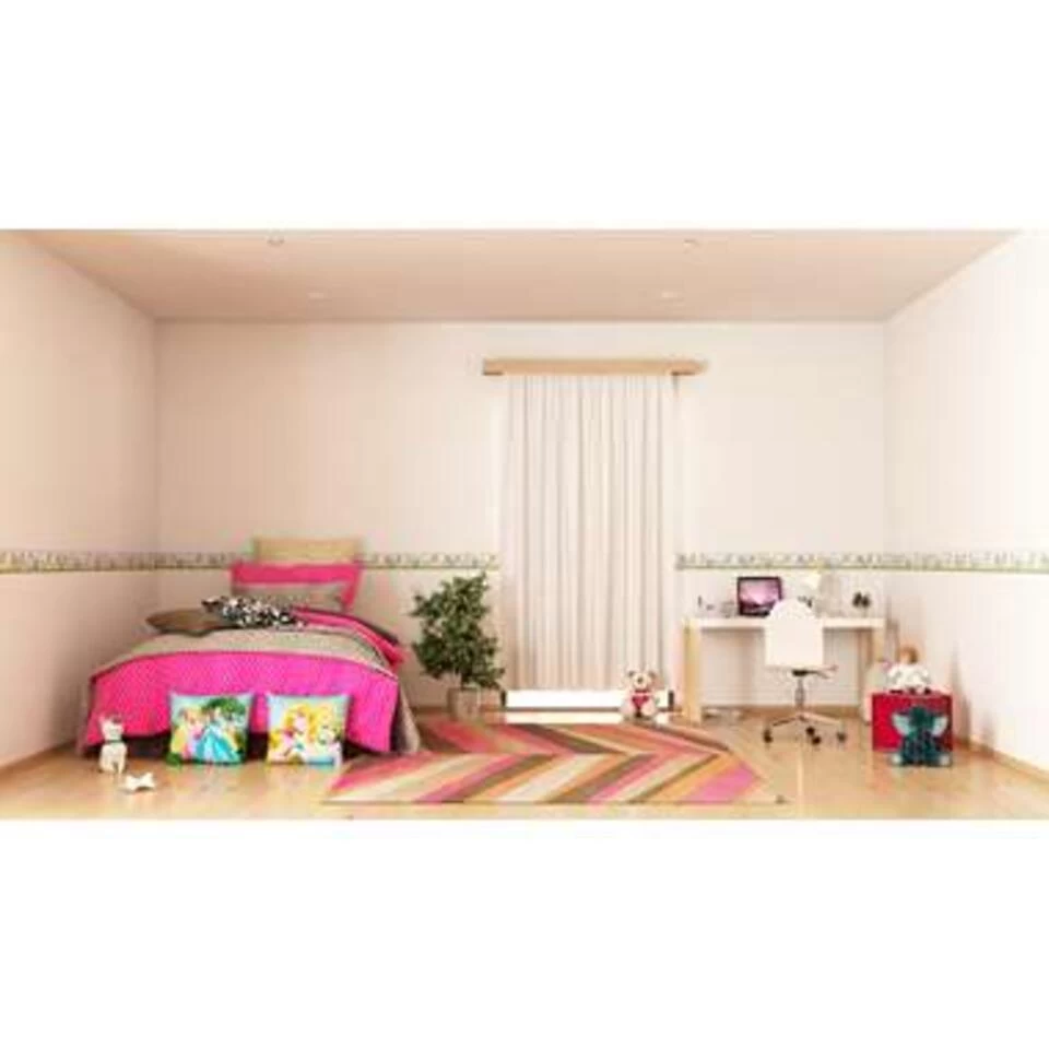 Disney Zelfklevende Behangrand - Prinsessen - Blauw, Groen En Geel 4 Disney Zelfklevende Behangrand - Prinsessen - Blauw, Groen En Geel - Afbeelding 4