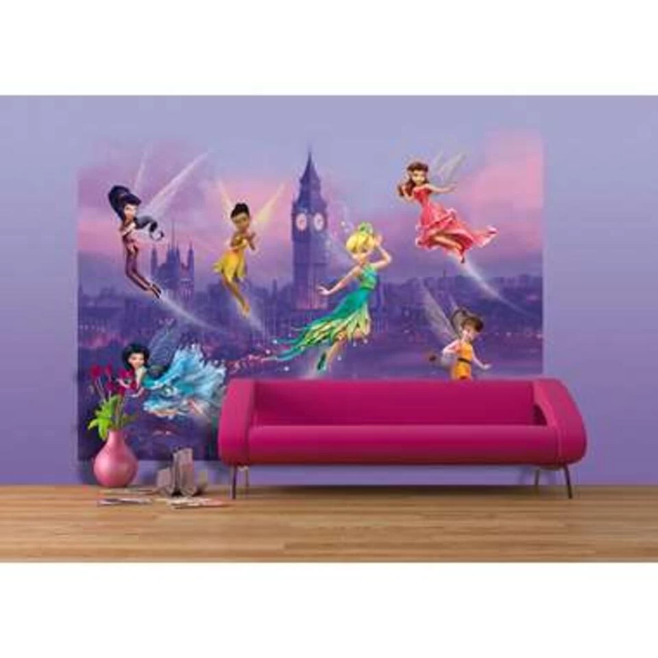 Disney Fotowand - Feeën - Paars - 255 X 180 Cm 2 Disney Fotowand - Feeën - Paars - 255 X 180 Cm - Afbeelding 2
