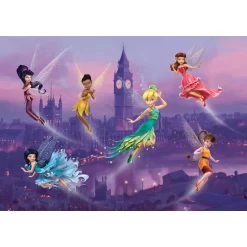 Disney Fotowand - Feeën - Paars - 255 X 180 Cm