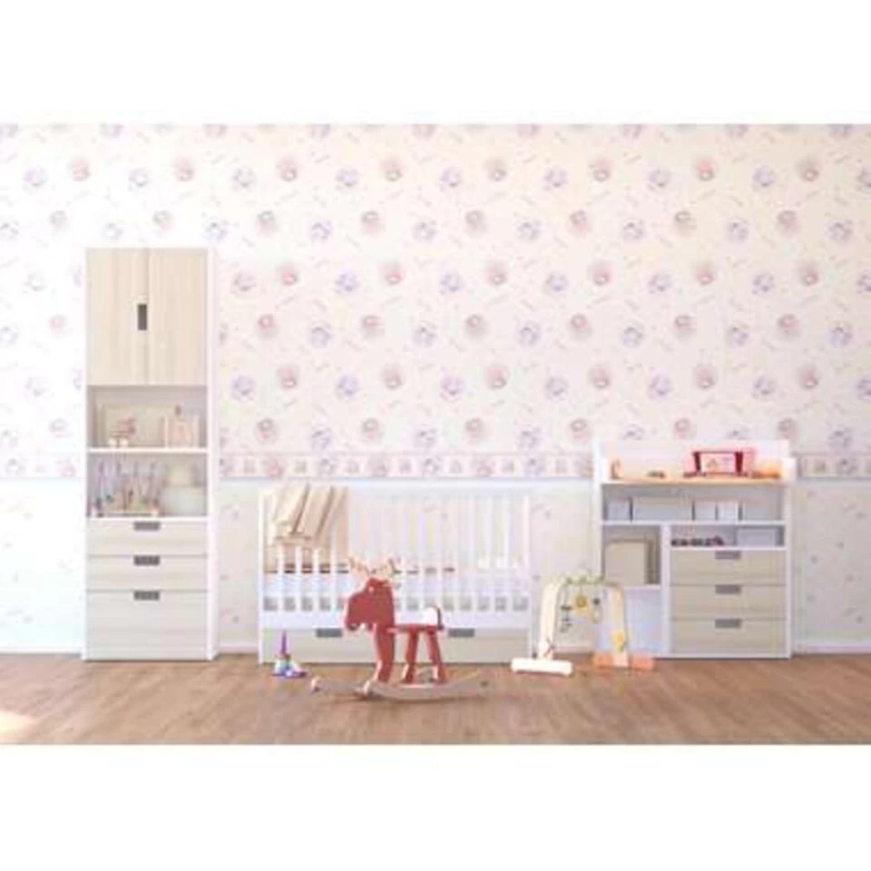 Disney Zelfklevende Behangrand - Winnie De Poeh - Roze, Blauw En Geel 2 Disney Zelfklevende Behangrand - Winnie De Poeh - Roze, Blauw En Geel - Afbeelding 2