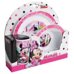 Kinder Ontbijt Set Disney Minnie Mouse 3-delig - Serviessets -Disney 1944821 08d00dcf