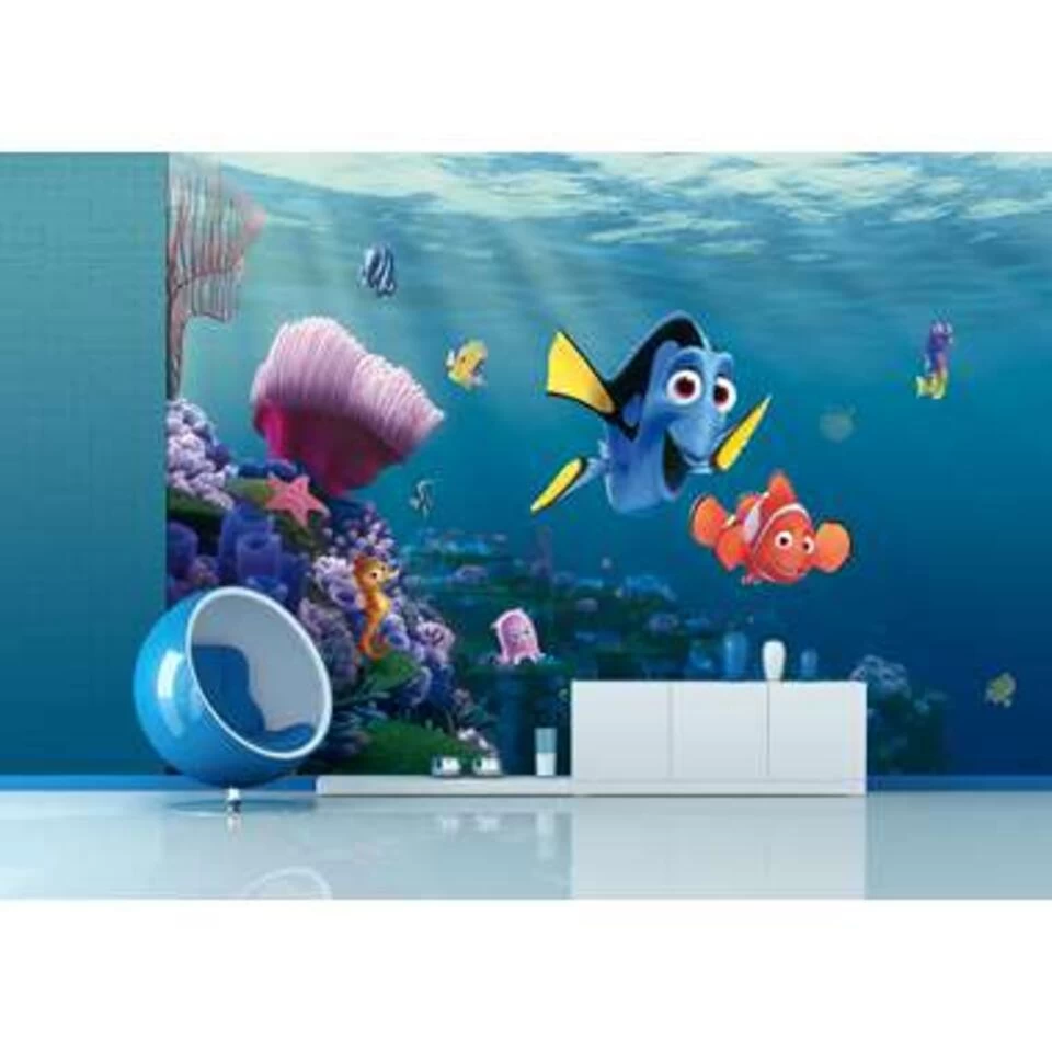 Disney Fotowand - Finding Dory - Blauw - 360 X 254 Cm 2 Disney Fotowand - Finding Dory - Blauw - 360 X 254 Cm - Afbeelding 2