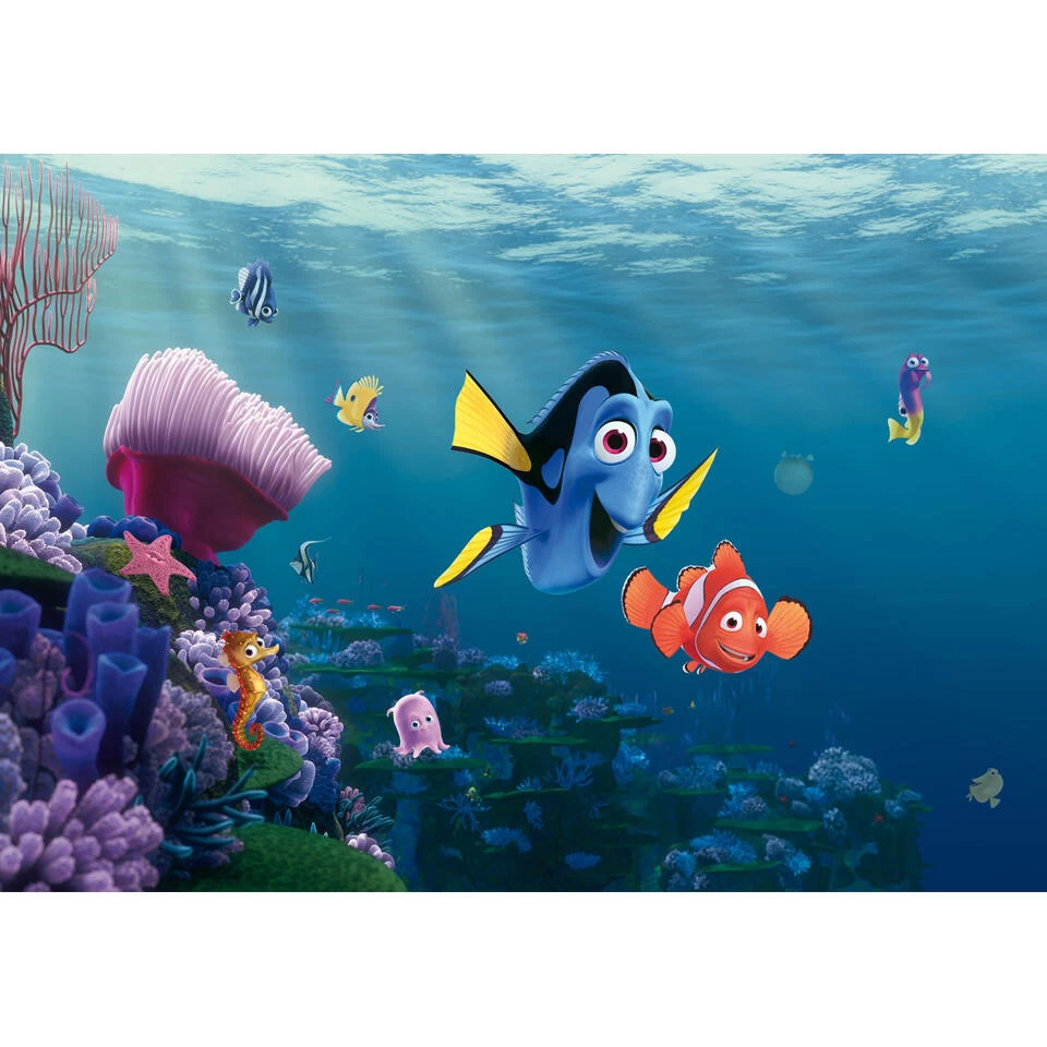 Disney Fotowand - Finding Dory - Blauw - 360 X 254 Cm 1 Disney Fotowand - Finding Dory - Blauw - 360 X 254 Cm