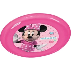 4x Plastic Disney Minnie Mouse Bordjes 8 4x Plastic Disney Minnie Mouse Bordjes -Disney 1959760 461967ee