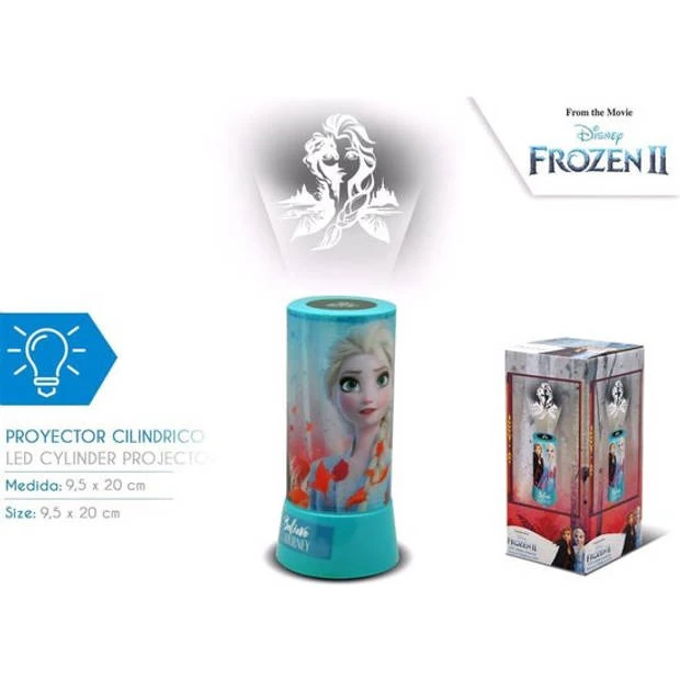 Disney Nachtlamp Frozen II Meisjes 20 Cm Blauw 2 Disney Nachtlamp Frozen II Meisjes 20 Cm Blauw - Afbeelding 2