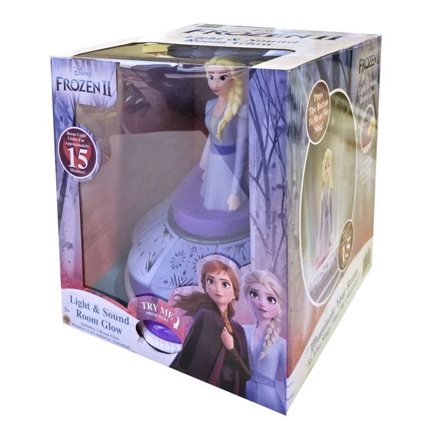 Disney Nachtlamp Frozen Elsa Led Meisjes Blauw 2 Disney Nachtlamp Frozen Elsa Led Meisjes Blauw - Afbeelding 2