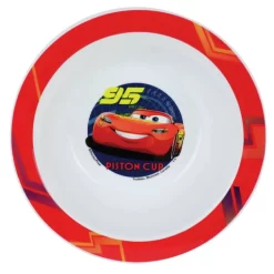 Kunststof Ontbijtbordje Diep Disney Cars 16 Cm - Kinderservies
