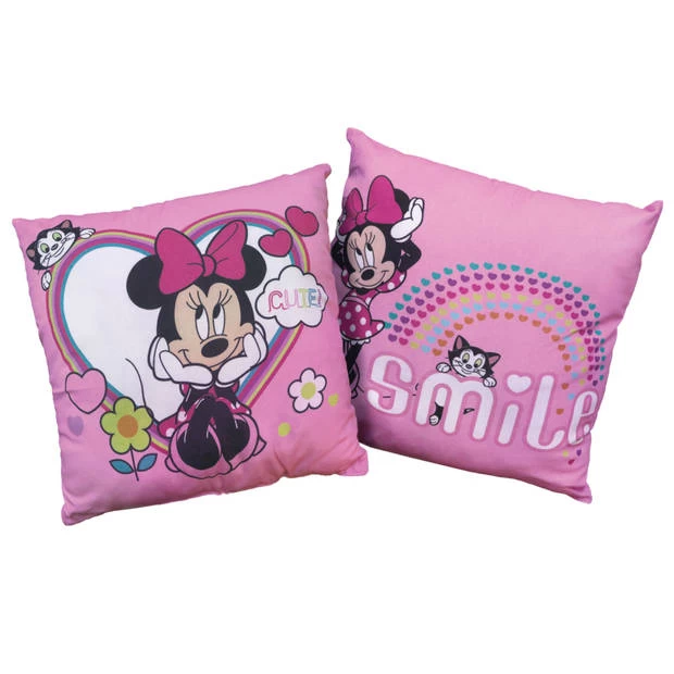 Disney Minnie Mouse Kussen Cute - 40 X 40 Cm - Polyester 3 Disney Minnie Mouse Kussen Cute - 40 X 40 Cm - Polyester - Afbeelding 3