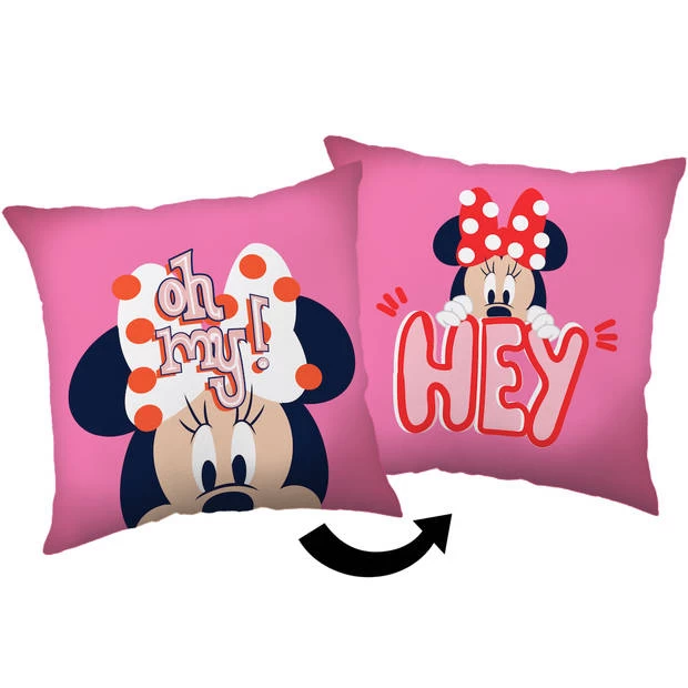 Disney Minnie Mouse Kussen Hey - 40 X 40 Cm - Polyester 1 Disney Minnie Mouse Kussen Hey - 40 X 40 Cm - Polyester
